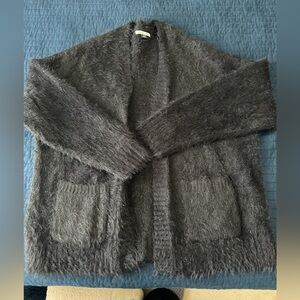 Black American Eagle Cardigan